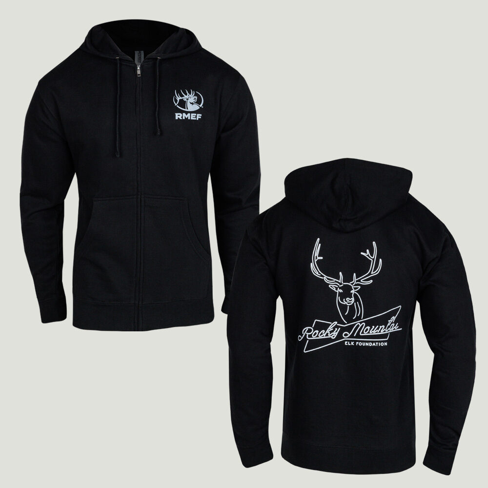 RMEF Original Full Zip Hoody