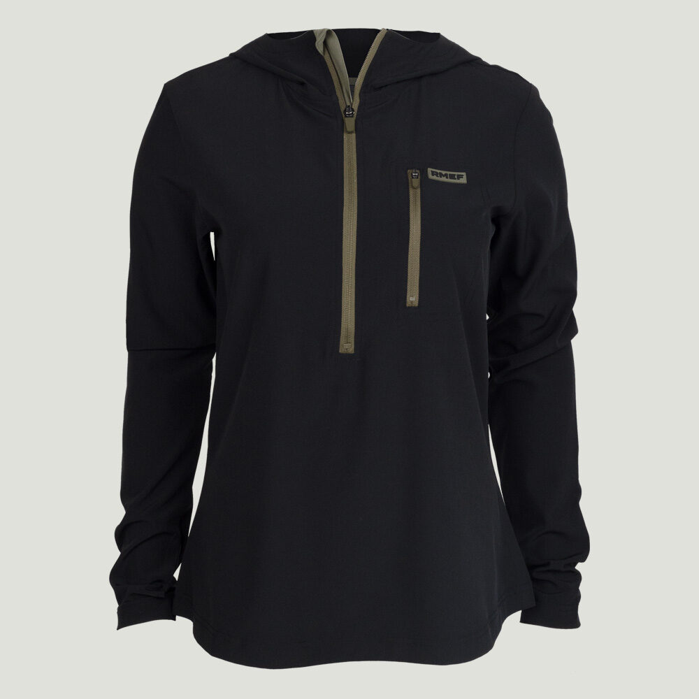 Ladies Summit 1/2 Zip Technical Hooded Pullover