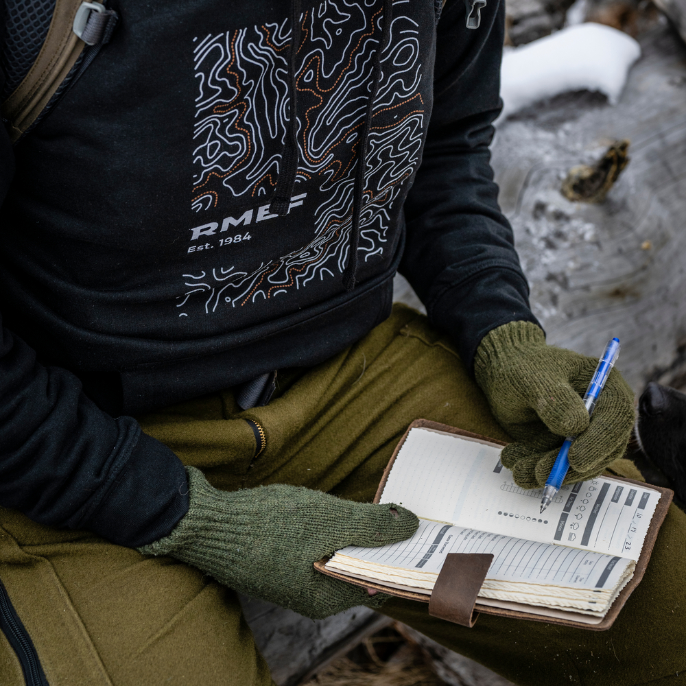 Leather Hunting Logbook